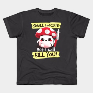 Cute killer mushroom Kids T-Shirt